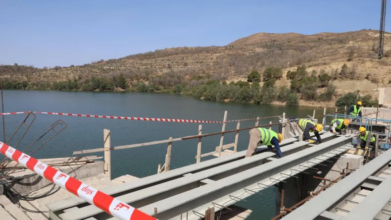 Minister Inspects Chorfa 2 Dam Reinforcement Project, Urges Swift, Standard-Compliant Completion