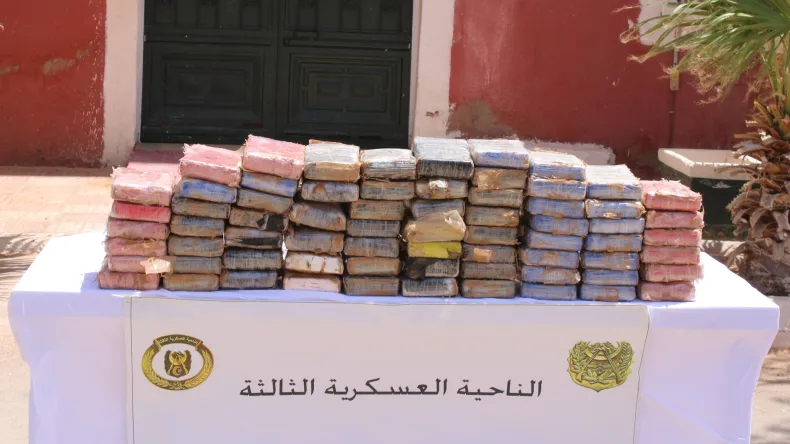 National People's Army Seizes Over 76kg of Cocaine in Adrar